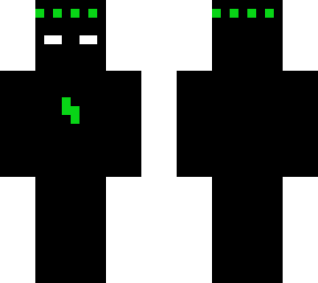 black green