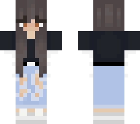 black hair girl