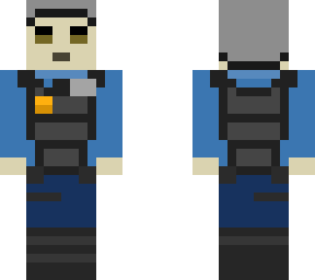black mesa security guard