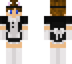 Blaze But Maid Minecraft Skin