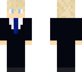 blonde suit boy