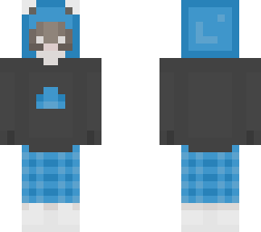 blue frog / boy