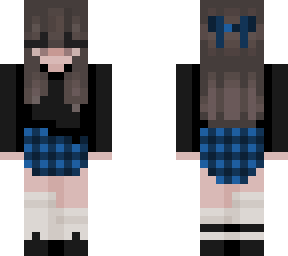 blue girl