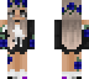 blue rose girl