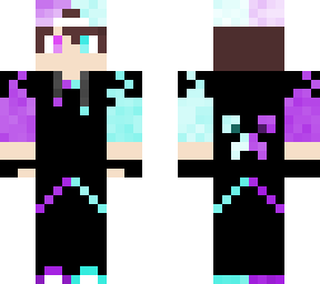 boy porpple and blue