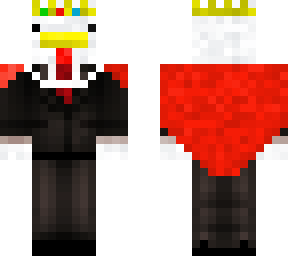 buisness chicken with crown