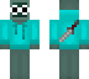 computer guy with sword