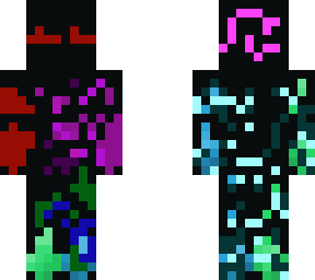 corrupted rainbow enderman