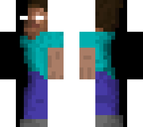 corrupted steve/herobrine