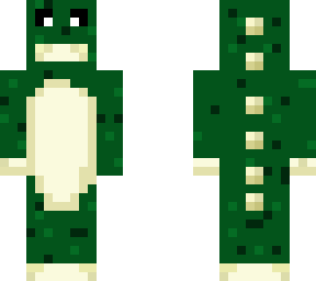 cute darkgreen dinooooooo c: