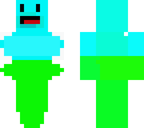 cyan and green screen derp!