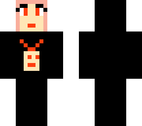 demon girl with demon head on shirt