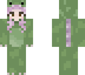 dino green and purple