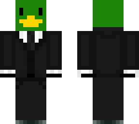 duck in suit
