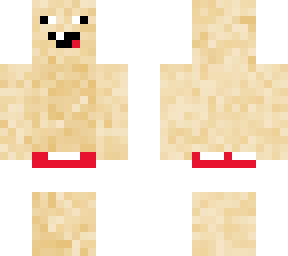 dumb skin with supreme underpants