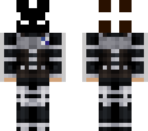 ender infected bleeding man | Minecraft Skin