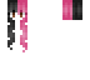 female hb - black & pink split