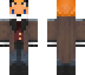 fox in a coat