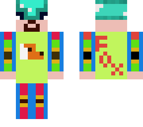 foxy the gamer yt official skin