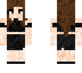 girl in a black short and skirt!
