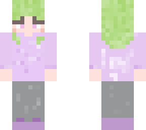 green girl !