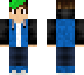 green haired boy