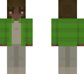 green jacket