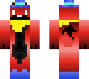 inverted blue fox