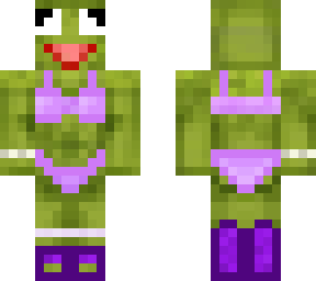 kermit purple bikini