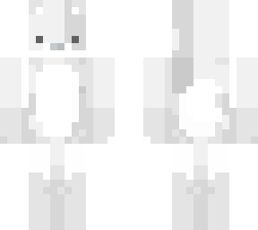 light gray snow fox