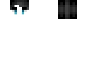 male hb - short bangs - black