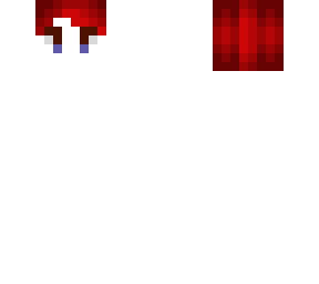male hb - short bangs - blood ruby red