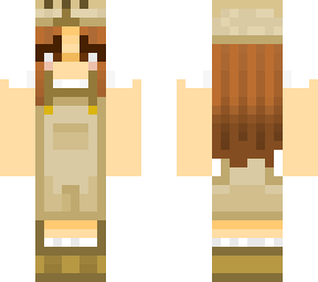 maltese dog girl w/ overalls fixed