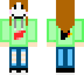 masked girl