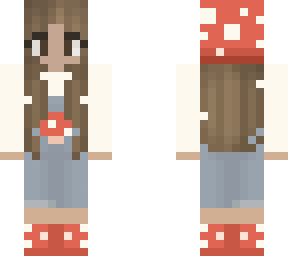 mushroom overalls