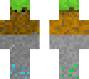 ores beneath the surface