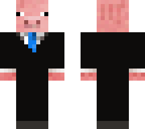 pig in suit