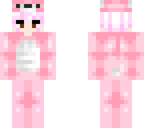 pink bear onesie boy