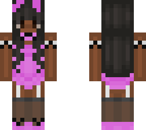pink bunny girl