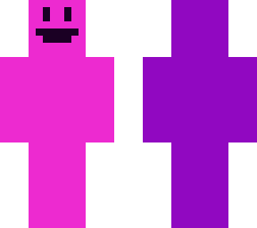 purple and pink dude