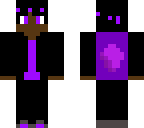 purple dread boy - purple cape