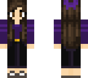 purple girl with georgenotfound goggles