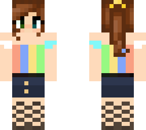 rainbow girl