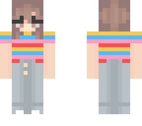 rainbow striped