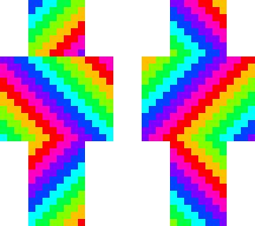 rainbow stripes