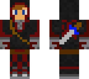 red assassin with ginger hair