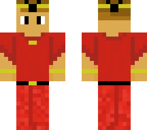 red mickey mouse skin