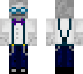 skelly boi with suspenders