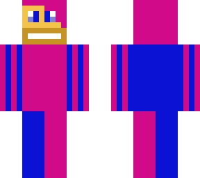 spekpotatoman pink and blue