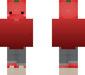 tomato gradient red sweater